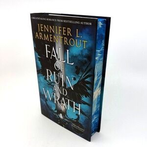 Waterstones Exclusive Fall of Ruin and Wrath Jennifer L Armentrout Sprayed Edges